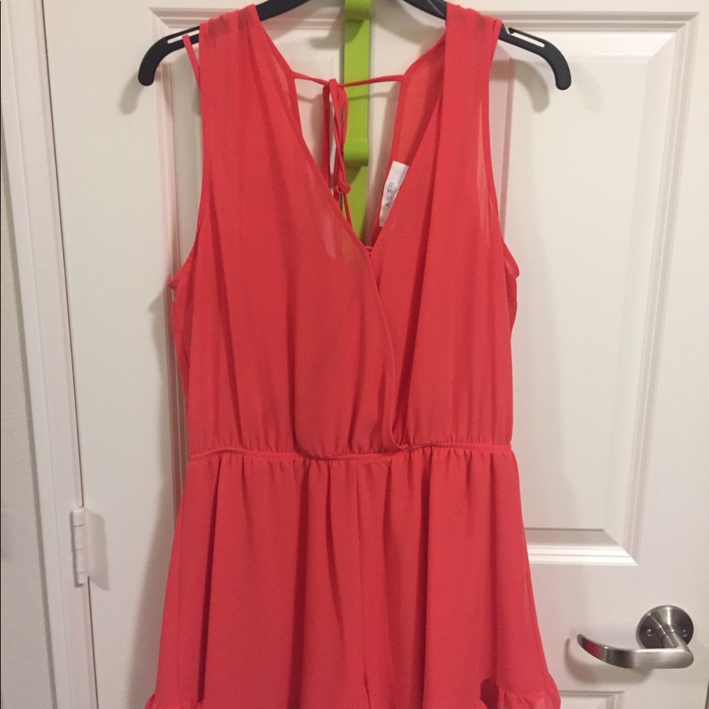 Nordstrom Peach Romper